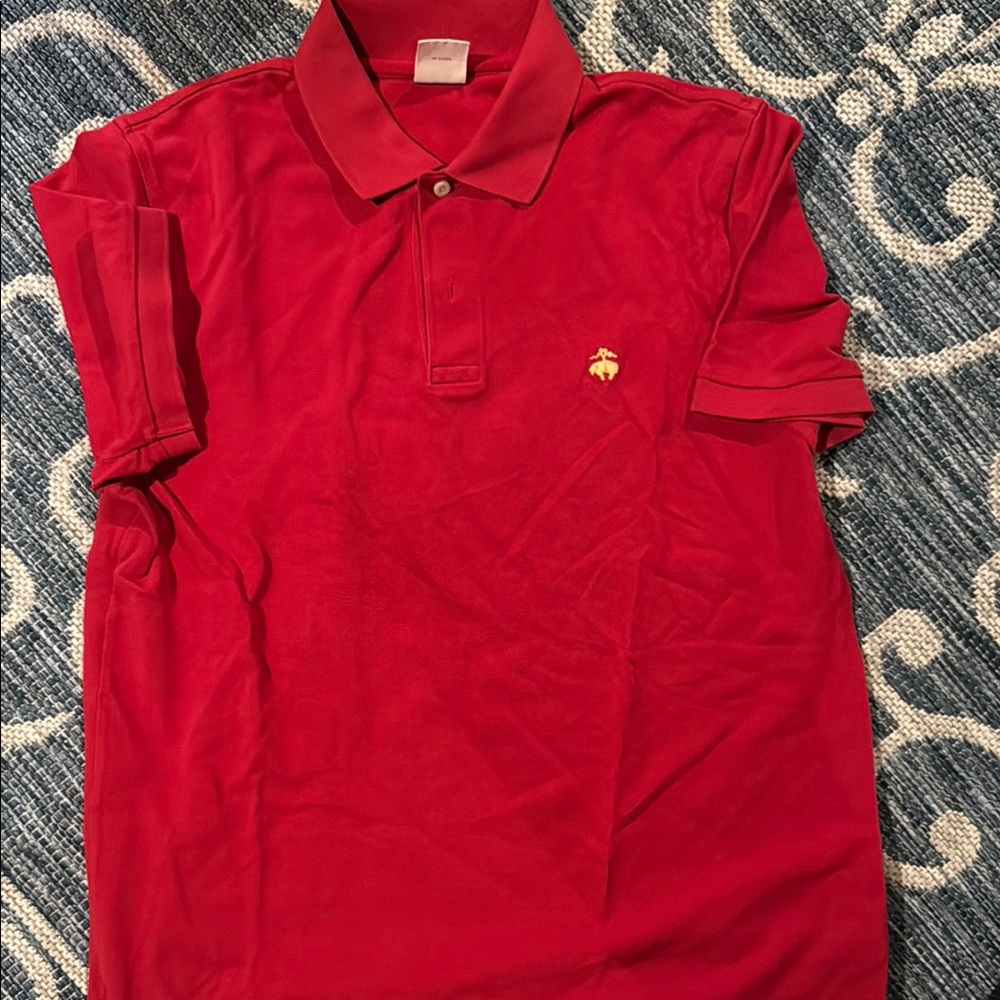 Men's Red Polo Shirt